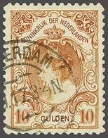 NL 1899 Numerals And Queen Wilhelmina - Otros & Sin Clasificación