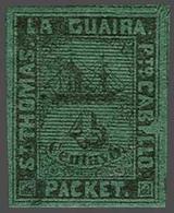 Curaçao Private Ship Letter Stamps La Guaira - Other & Unclassified