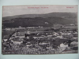 CPA 88 Pouxeux - Le Bourg Et L'Eglise - Vue Générale   A Voir ! - Pouxeux Eloyes