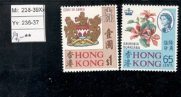 HONG KONG1968:Michel238Xx,Yx Mnh** Cat.Value92Euros($104) - Neufs