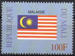 MALI 1999 - 1v - MNH** - Flag Of Malaysia Malaisie Flags Drapeaux Fahnen Bandiere Banderas флаги - Francobolli