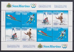 San Marin JO De Lillehammer 1994 Block  MI BF N° 18 MNH ** Superbe - Winter 1994: Lillehammer