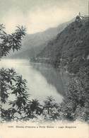 2 CPA Suisse TI Tessin  Lago Maggiore, Strada D'Ascona A Porto Ronco 1911 + Isola Superiore - Ronco Sopra Ascona