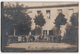 Carte Photo 84 AVIGNON Collège Ecole élèves Professeurs écrite En Esperanto Archive Rousset Habitant Route De Marseille - Avignon