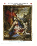 2017 - Sovrano Militare Ordine Di Malta BF 143 Quadro Di Federico Barocci / Asino   +++++++++++ - Esel