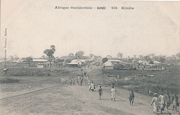 KINDIA - N° 210 - VUE GENERALE DU VILLAGE - Guinée Française