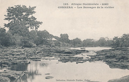 CORRERA - N° 192 - LES BARRAGES DE LA RIVIERE - Guinée Française