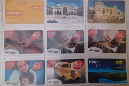 SYRIA - Group Of 10 Cards - Syriatel - Used - Siria