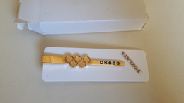 Shield Tie Clip NOC Serbia And Montenegro Olympic Games Athens 2004 Olympics Olympia National Committee Original Package - Habillement, Souvenirs & Autres