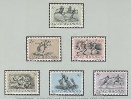 LUXEMBURG Olympic Games Helsinki 1952 Complete Set Mint Without Hinge - Summer 1952: Helsinki