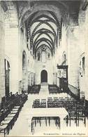 Pays Div- Ref R510- Suisse - Romainmotier - L Interieur De L Eglise  - Carte Bon Etat  - - Romainmôtier-Envy