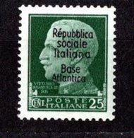 1943-44 Base Italienne De Bordeaux N°10 Neuf Sans Charnière - War Stamps