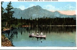 PYRAMID MOUNTAIN JASPER  B C CANADIEN ROCKIES - Modern Cards