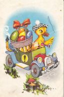 76227- PAINTED EGG, DUCKLING, CAR, MUSHROOMS - Pilze