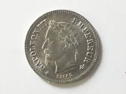 20 Centimes Napoléon III Empereur 1867 BB - 20 Centimes