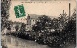 51 - BAZANCOURT --  Les Bords De La Suippe - Usine Lelarge Et Cie - Bazancourt