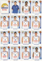 18 Unused Stickers KK Basketball Club Buducnost Podgorica Montenegro ABA League Liga Sticker - Autres & Non Classés
