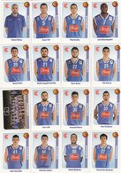 16 Unused Stickers KK Basketball Club Cibona Zagreb Croatia ABA League Liga Sticker - Other & Unclassified