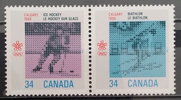Canada - JJ.OO. Calgary 1988 - 971/72 - Nuevo - Winter 1988: Calgary
