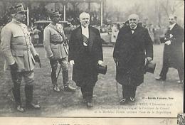 Le Président De La République à Metz Le 08 Décembre 1918 - Empfänge