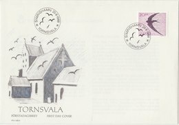 SWEDEN 1988 FDC With Swift.BARGAIN.!! - Golondrinas