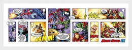 Great Britan  2019  Marvel Comics  Hulk Spiderman  Blok-m/s          Postfris/mnh/neuf - Neufs