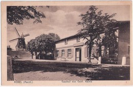 RÖBEL Mecklenburg Gasthof Von Gebr Kalms Windmühle Mill Molen Moulin 14.10.1922 Gelaufen - Roebel