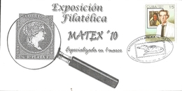 J) 2010 CUBA-CARIBE, PHILATELIC EXHIBITION, MATEX, SPECIALIZED IN A FRAMEWORK, CENTENARY OF THE BIRTH OF VICTOR - Briefe U. Dokumente