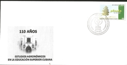 J) 2007 CUBA-CARIBE, 110 YEARS OF AGRONOMIC STUDIES IN HIGHER EDUCATION, CAMPAIGN WE PLANT FOR THE PLANET, FDC - Brieven En Documenten