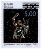 ( Full Sheet Of 100 Stamps ) Constellation Star Orion Ovpt - Astrologia