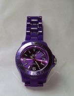 VRAIE MONTRE FEMME ICE WATCH VIOLET CLASSIC SOLID PURPLE TBE DANS SA BOITE - Watches: Modern