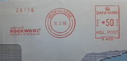 EMA AFS METER STAMP FREISTEMPEL - DANMARK HEDEHUSENE1966 ROCKWOOL ROCK WOOL - Máquinas Franqueo (EMA)