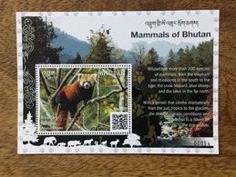 Red Panda Ms Mnh Bhutan - Bears