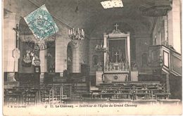 LE CHESNAY .... INTERIEUR DE L EGLISE - Le Chesnay