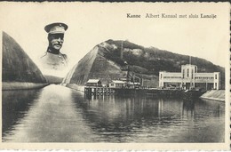 CPA Kanne Albert Kanaal Met Sluis Lanaije - Riemst