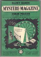 MYSTERE-MAGAZINE N° 61  DE 1953 - Opta - Ellery Queen Magazine