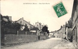 51 - COURTISOLS -- Rue St Martin - Courtisols