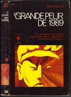 MARABOUT S-F N° 366 " LA GRANDE PEUR DE 1989 " MAX-GALLO - Marabout SF