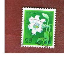 GIAPPONE  (JAPAN) - SG 1584  -   1982 FLOWERS: LILIUM LONGIFLORUM    - USED° - Used Stamps