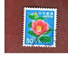 GIAPPONE  (JAPAN) - SG 1585  -   1980 FLOWERS:  CAMELIA    - USED° - Used Stamps