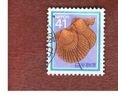 GIAPPONE  (JAPAN) - SG 1588  -   1989 SHELLS:   NOBLE  SCALLOP    - USED° - Used Stamps