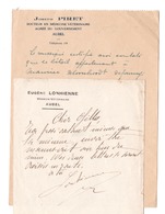 Médecine Vétérinaire EUGENE LONHIENNE & JOSEPH PIRET  AUBEL  Réunion De 2 Documents - 1900 – 1949