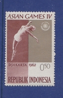 DIVING KUNSTSPRINGEN TURMSPRINGEN  PLONGÉE  INDONESIA 1962  MNH ASIAN GAMES - Tauchen
