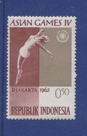 DIVING KUNSTSPRINGEN TURMSPRINGEN  PLONGÉE  INDONESIA 1962  MNH ASIAN GAMES - Diving