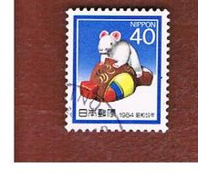 GIAPPONE  (JAPAN) - SG 1726 -   1983 YEAR OF THE RAT    - USED° - Used Stamps