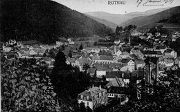 CPA, Rothau Vue Générale Du Village, 1919 - Rothau