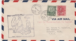 Canada Jolie Lettre Pour Les Etats - Unis 1929 - Cartas & Documentos