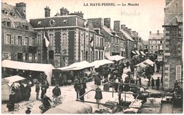 Delcampe - MARCHE ....  LA HAYE PESNEL - Fliegende Händler