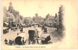 Delcampe - MARCHE .... CASSEL ... LA GRAND PLACE - Fliegende Händler