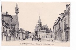 CLERMONT - Place De L'Hôtel De Ville - Clermont